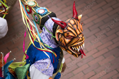 Mascaras de carnaval. Diabllicos . Panamá