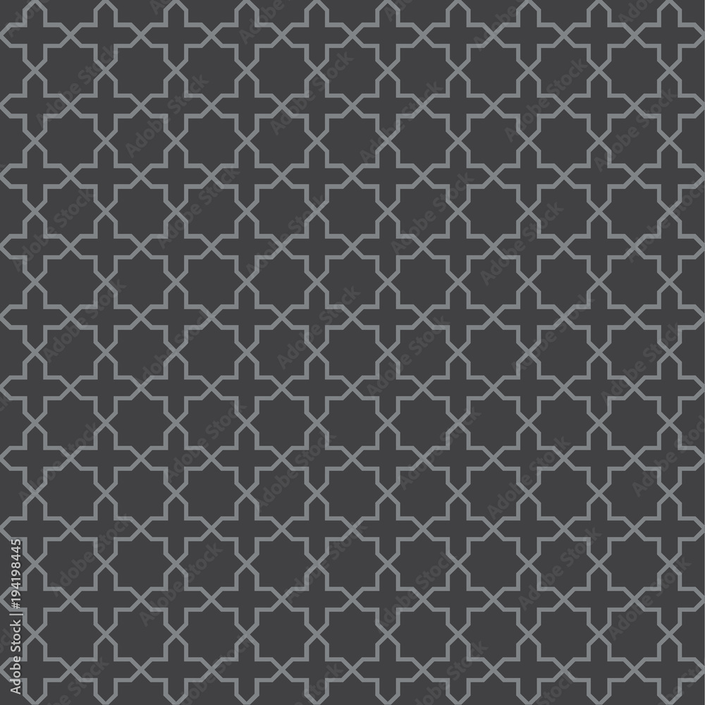 Seamless vintage trellis lattice pattern. Ideal for use in labels, packaging and other design applications.