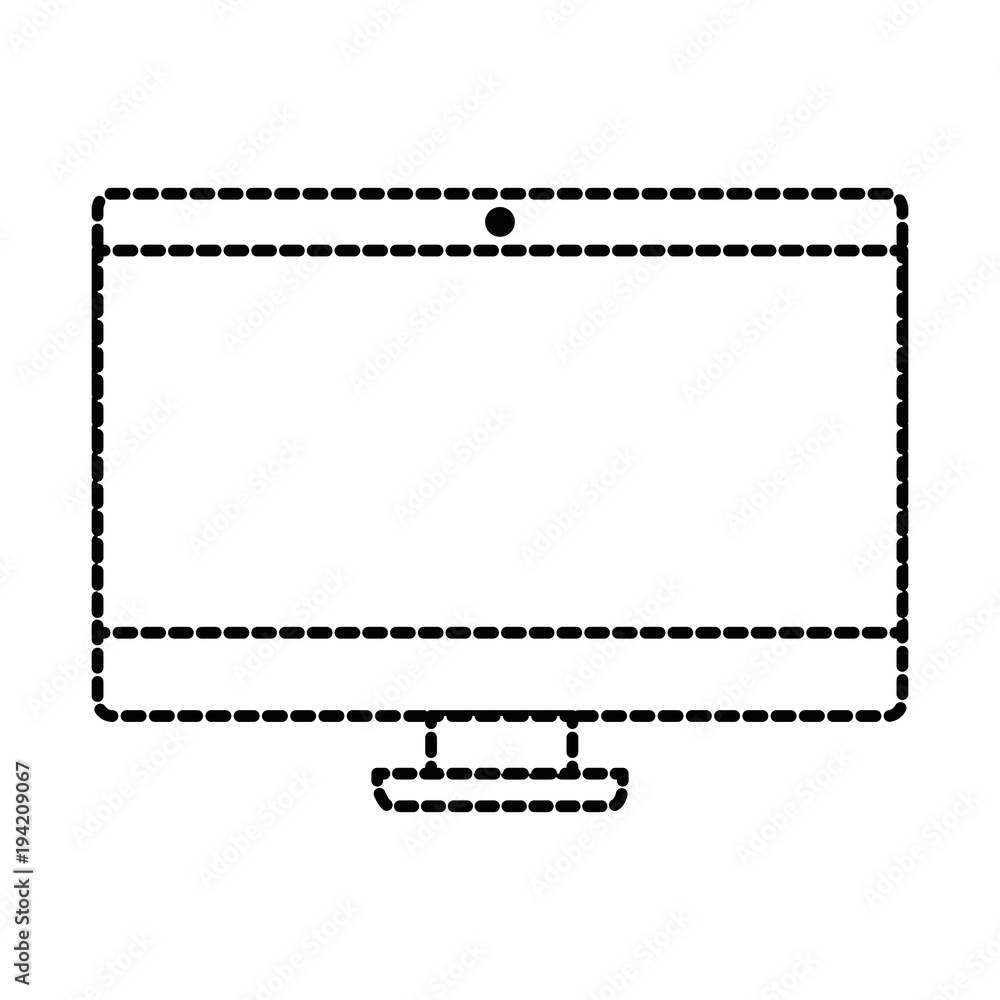 computer display isolated icon vector illustration design computer display isolated icon vector illustration design