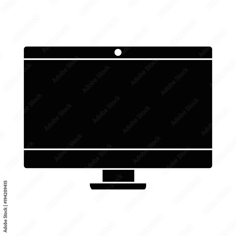 computer display isolated icon vector illustration design computer display isolated icon vector illustration design