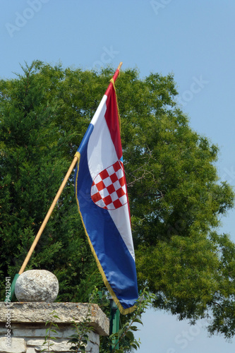 Kroatische Flagge photo