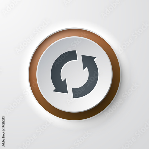 icône bouton actualiser