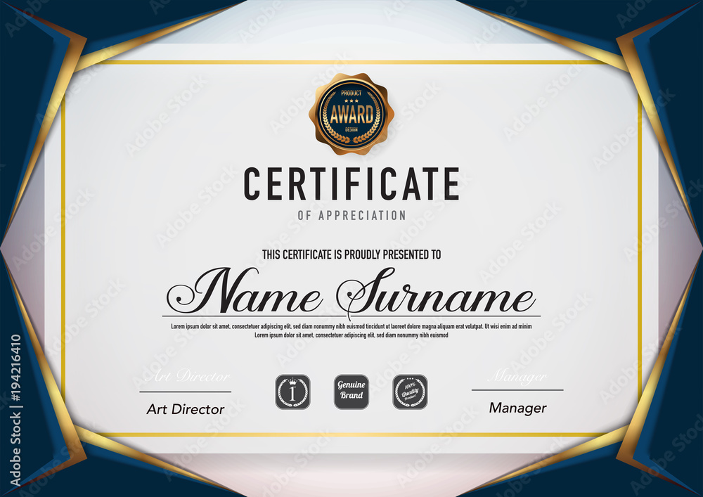 Certificate template luxury and diploma style,vector illustration. Certificate template luxury and diploma style,vector illustration.