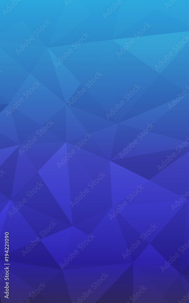 Obraz premium Geometric Pattern Smart Phone Background Blue Gradient