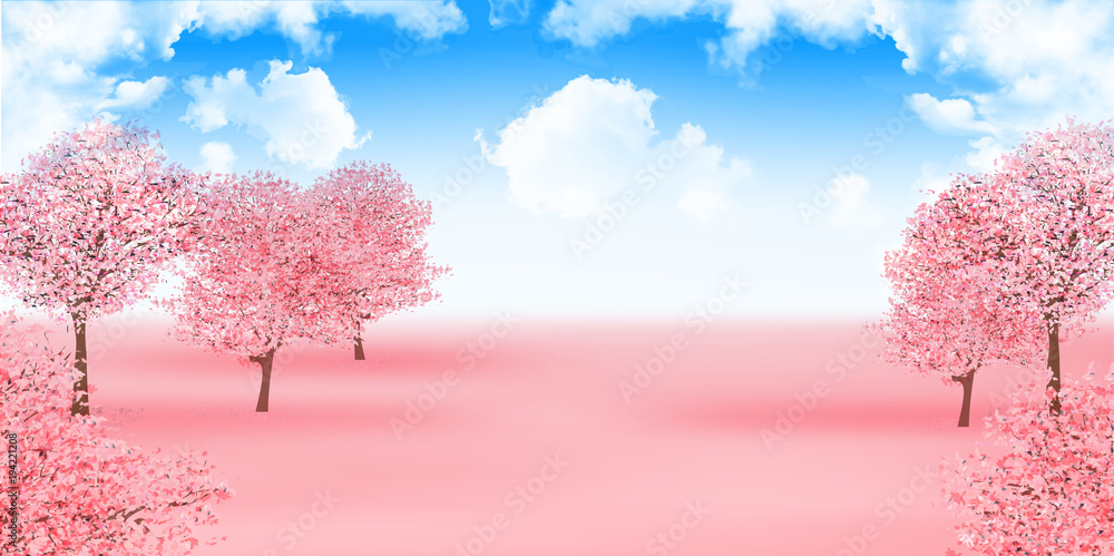 桜 春 花 背景 桜 春 花 背景