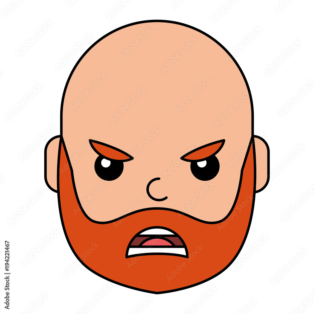 angry young man avatar character vector illustration design angry young man avatar character vector illustration design