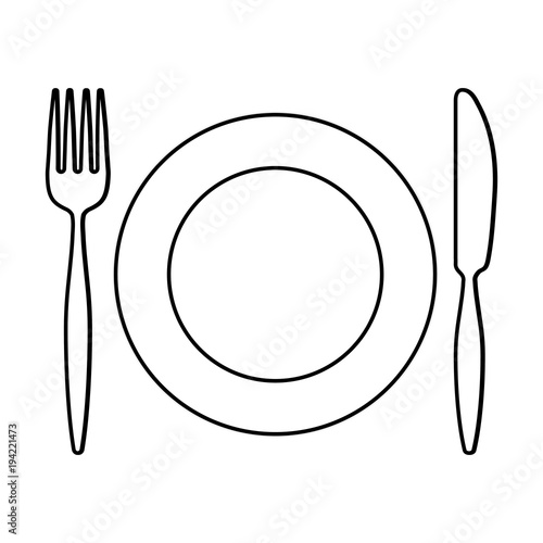 crockery  vector illustration