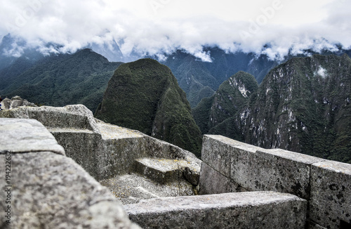 Obraz na płótnie stone view - machu pichu
