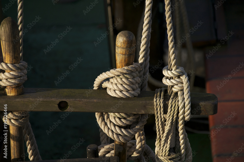 Fototapeta premium rigging