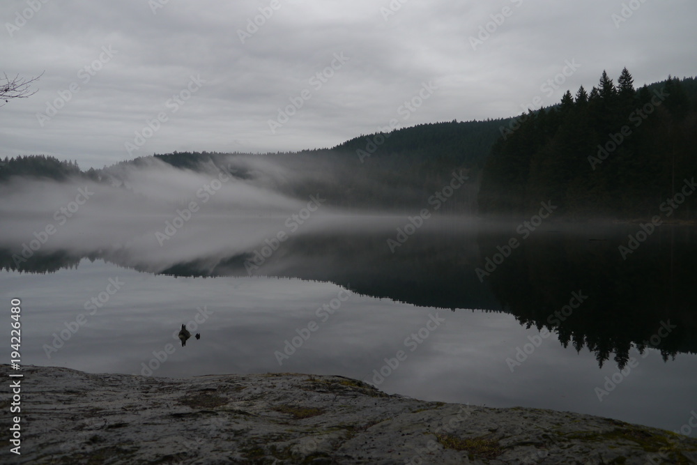 Eerie Lake Reflection 05