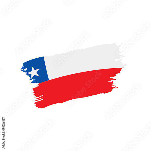 Free Download Chile flag, vector illustration - GFXLoad