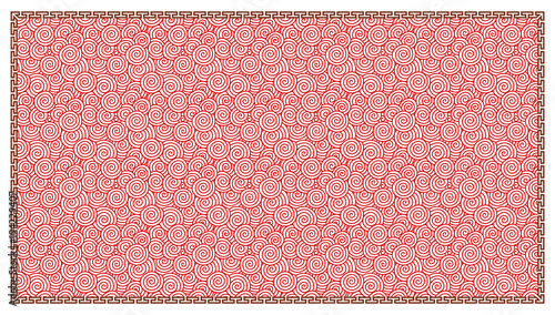 Vector Chinese cloud pattern background textured isolated