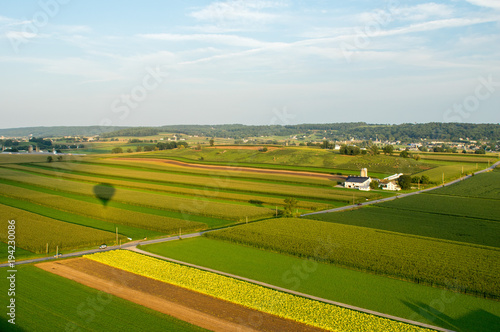 Aerial of Farmland