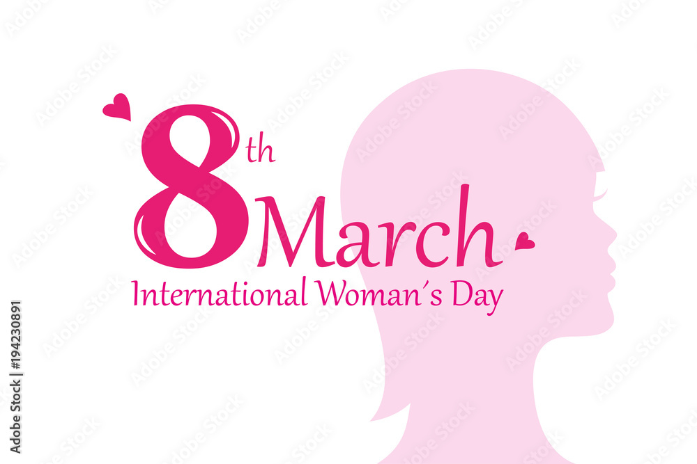 8th march womans day white pink 8th march womans day white pink