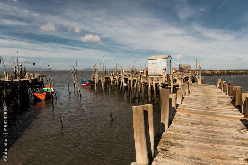Fototapeta premium Carrasqueira ancient fishing port