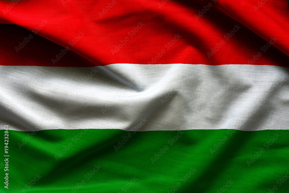 Fabric Flag of Hungary