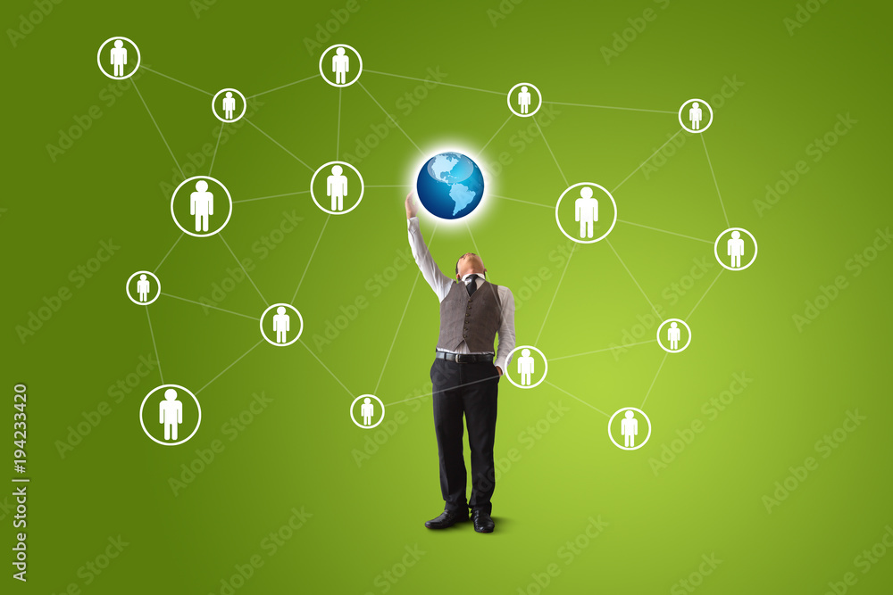 Social network. Social network.