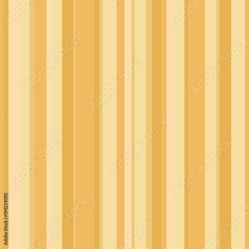 Abstract vector wallpaper with vertical yellow and golden strips. Seamless colored background. Geometric pattern