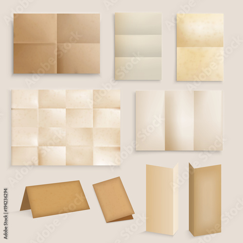 Wallpaper Mural Vintage Paper Realistic Collection Torontodigital.ca