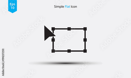 Simple Flat Of Transform Icon. Vector Illustration