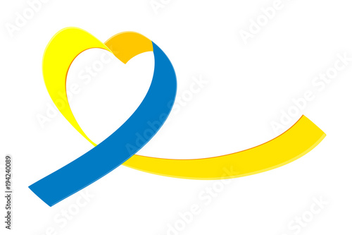 World Down Syndrome Day. Isolated on white background. Vector