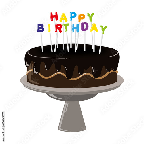 Geburtstagskuchen Happy Birthday