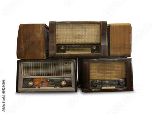 Old radios.