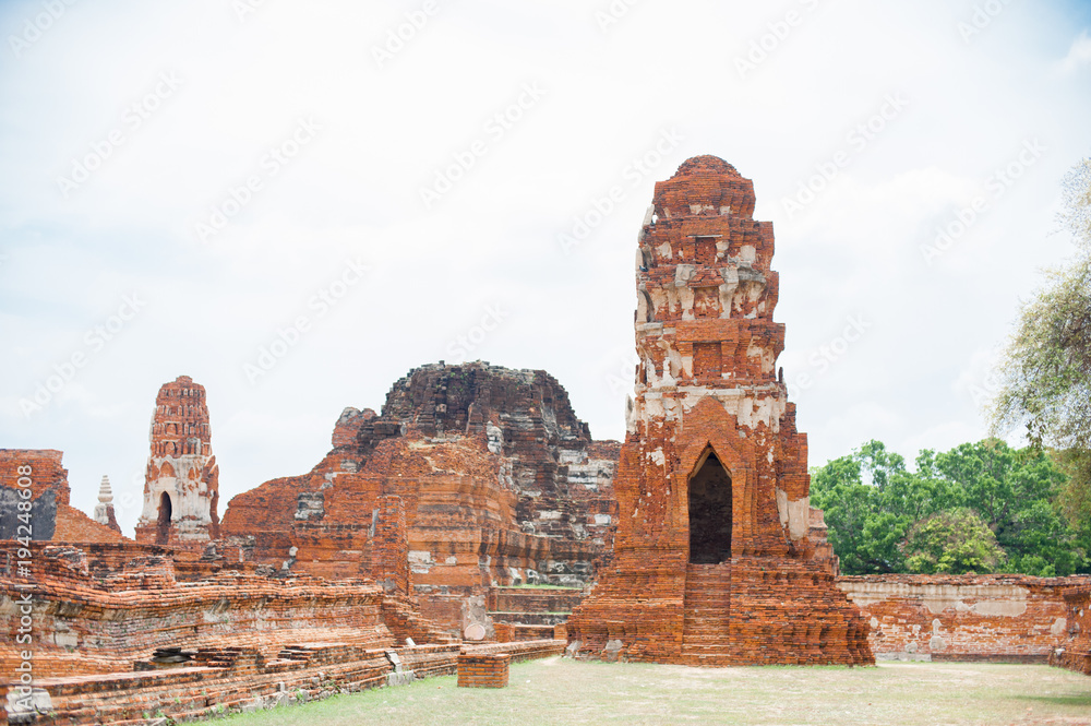 Stone Heritage in Ayutthaya, Thailand