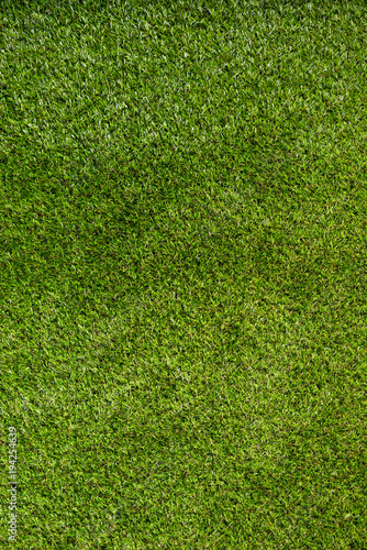above top view of an artificial green grass meadow lawn turf synthetic floor