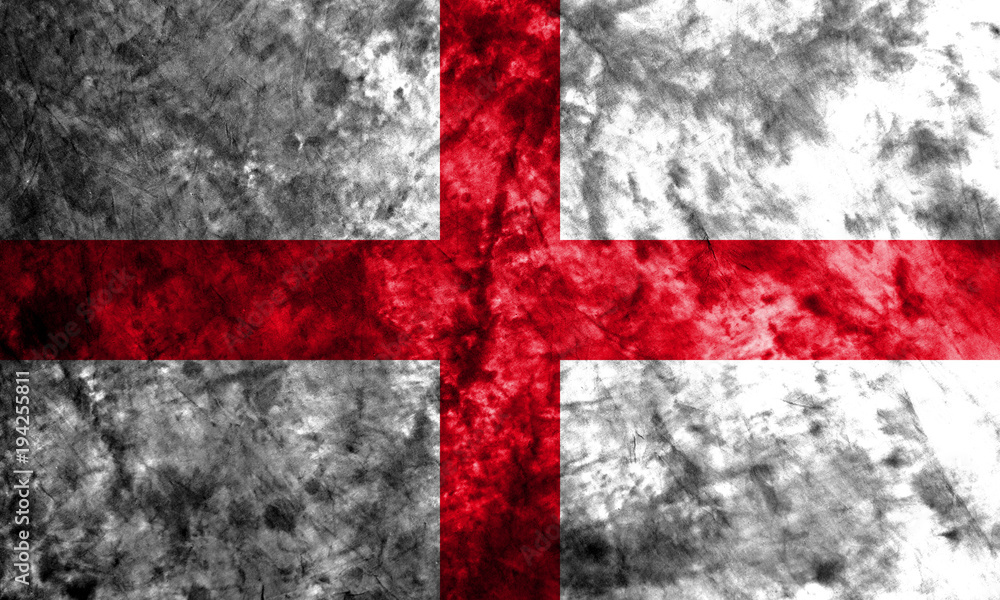 England grunge flag on old dirty wall England grunge flag on old dirty wall