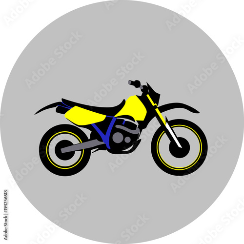 Motorcycle offroad sport
