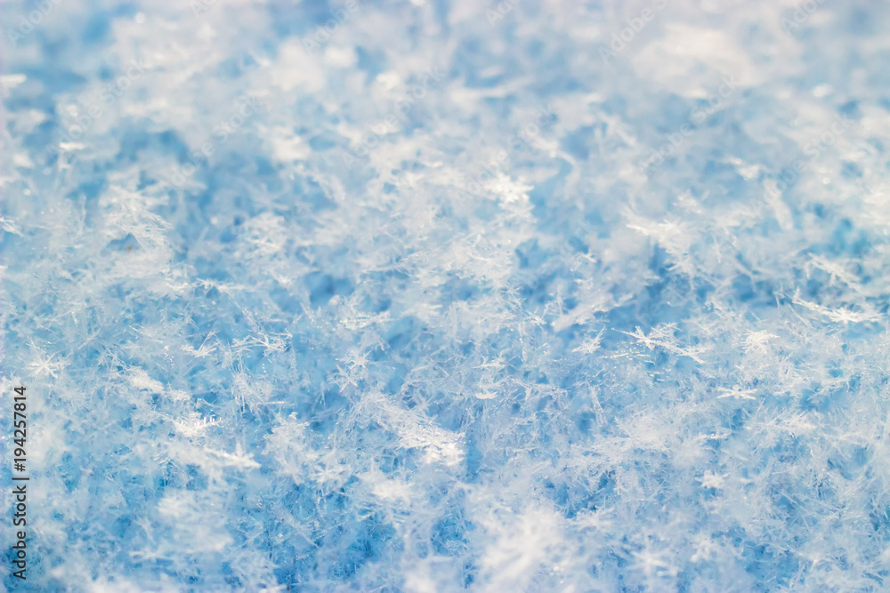 Obraz premium Beautiful snow texture