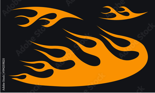 flammen hot rod
