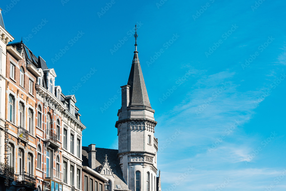 Obraz premium Traditional Cathedral building in Liege city, Belgium