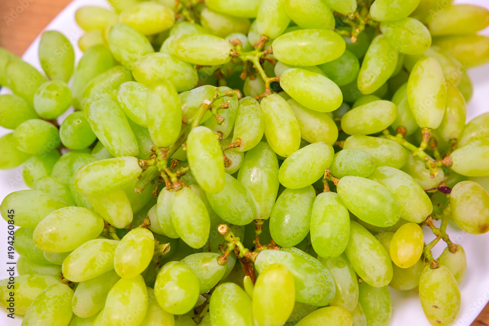 Bunches of ripe grapes close-up, fruit Bunches of ripe grapes close-up, fruit
