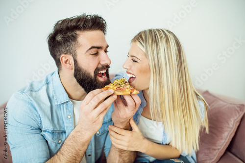 Hungry couple