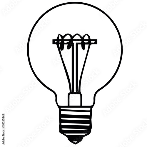 ampoule arbre illustration