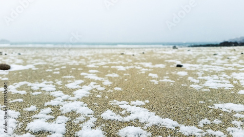 Beach Snow