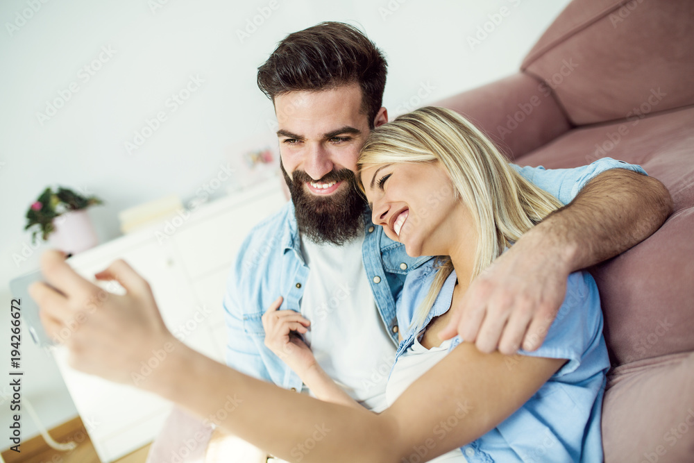 Fototapeta premium Couple in love