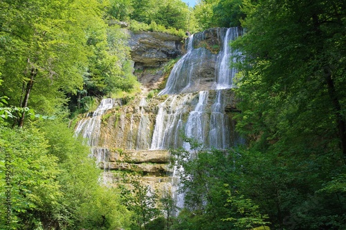 Tableau sur toile Les cascades du Hérisson