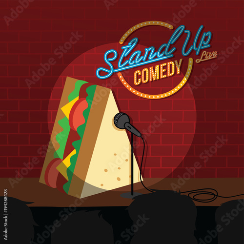 stand up comedy sandwich open mic