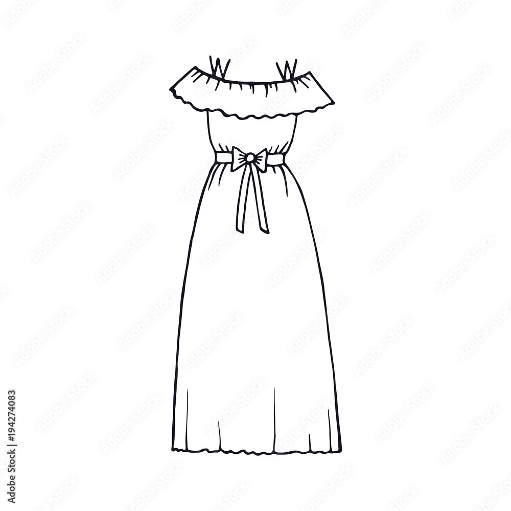 Discover 79+ fashion sketches short dresses super hot - seven.edu.vn