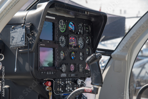 Cokpit Helicoptere et Instrument