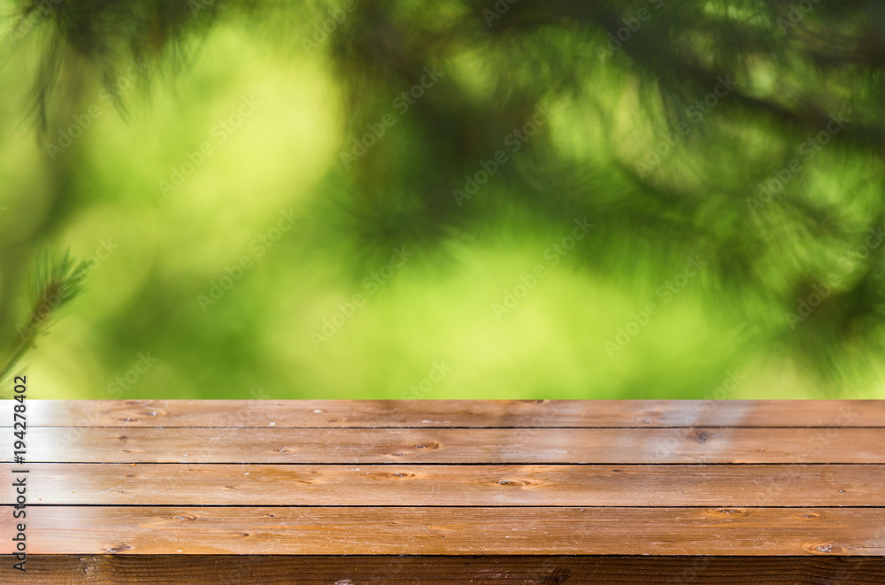 Spring background table Spring background table