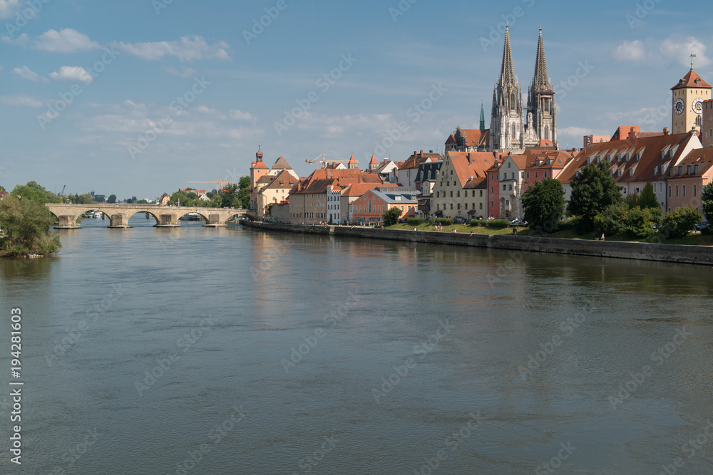 Fototapeta premium Altstadt von Regensburg