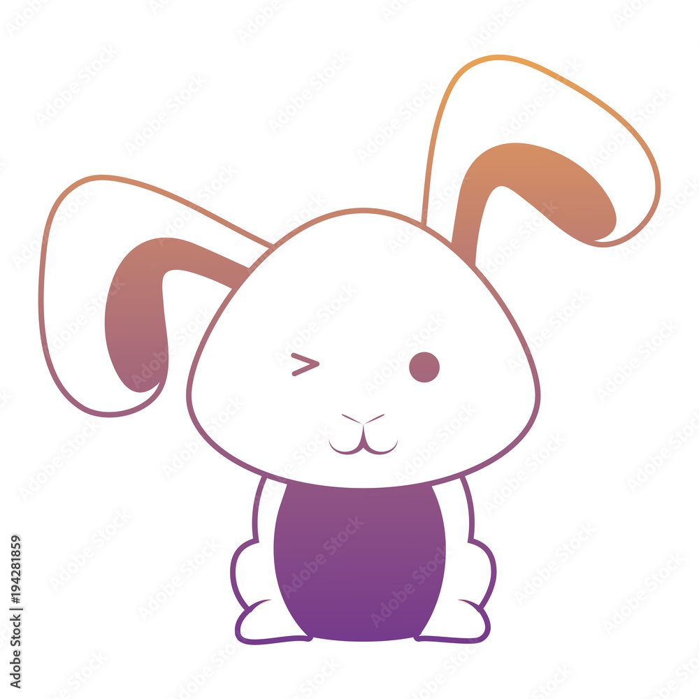Cute rabbit icon Cute rabbit icon