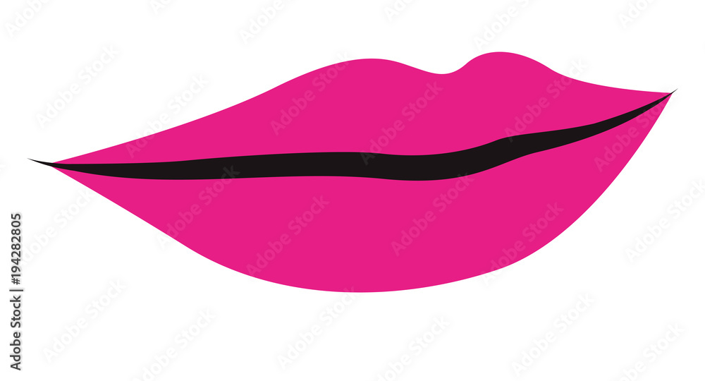 sensuality lips isolated icon vector illustration design sensuality lips isolated icon vector illustration design