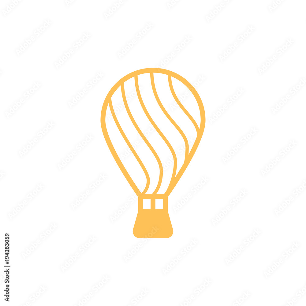 Obraz premium balloon air logo design, balloon air design, balloon air vector