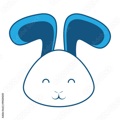 Cute rabbit icon 