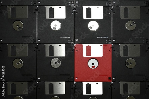 old computer floppy disks © Dan74